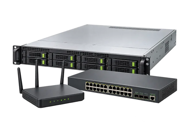 Servers & Networking equipment for scrap collection